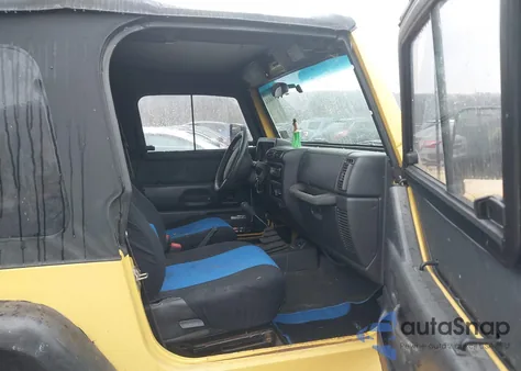 2000 Jeep Wrangler Se z USA, uszkodzony, nr VIN 1J4FA29P1YP787198